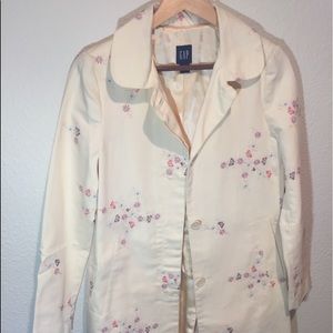 Gap embroidered jacket - small